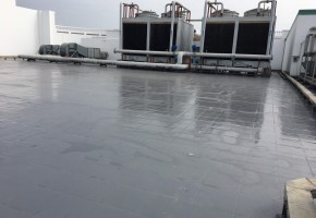 Hình ảnh thi công chống thấm Polyurea Vincom Hạ Long