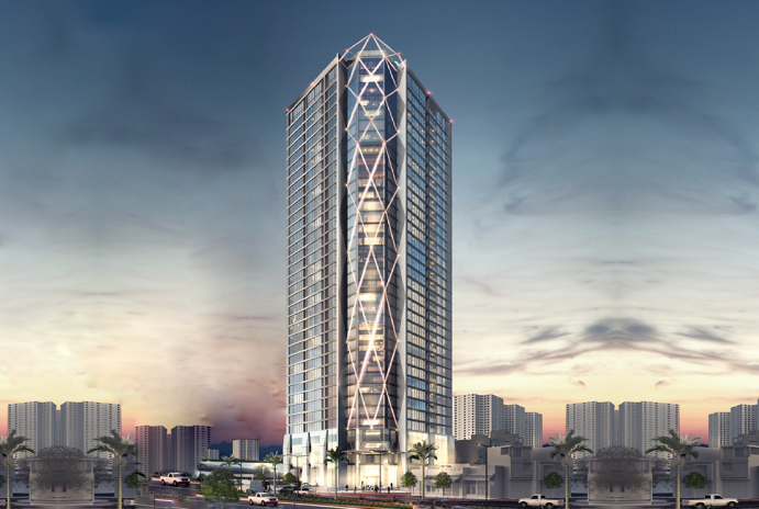 Tòa tháp Kim Cương