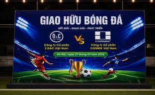 CONMIK VÀ E.D&C VIỆT NAM TỔ CHỨC GIAO HỮU BÓNG ĐÁ, TĂNG CƯỜNG KẾT NỐI VÀ HỢP TÁC