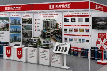 CONMIK Trình Làng Giải Pháp Chống Thấm Thế Hệ Mới Tại Triển Lãm Vietbuild HCM 2026
