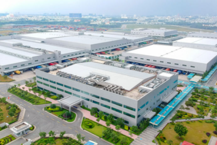 Bể xử lý nước thải Khu công nghiệp Lương Sơn